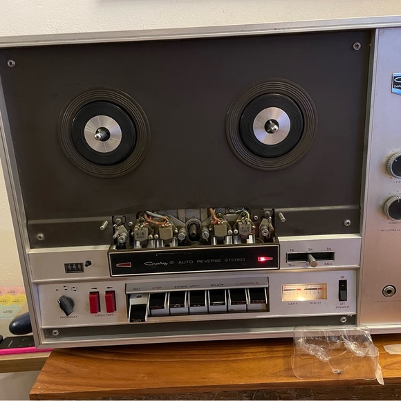 Vintage Craig 2405 Working Reel to Reel Tape Recorder Auto Reverse Stereo - Picture 3 of 9